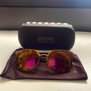 Henri Bendel Mirrored Sunglasses
